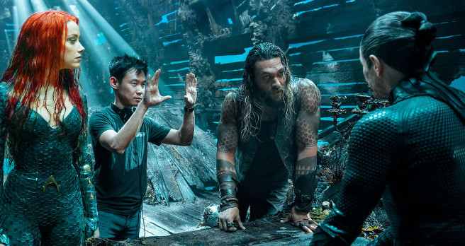 auqaman james wan amber heard jason mamoa patrick wilson nicole kidman dolph lundgren willem dafoe dc