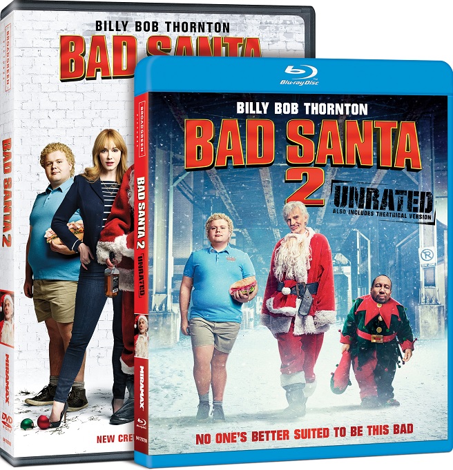 Bad Santa 2 Blu-ray DVD