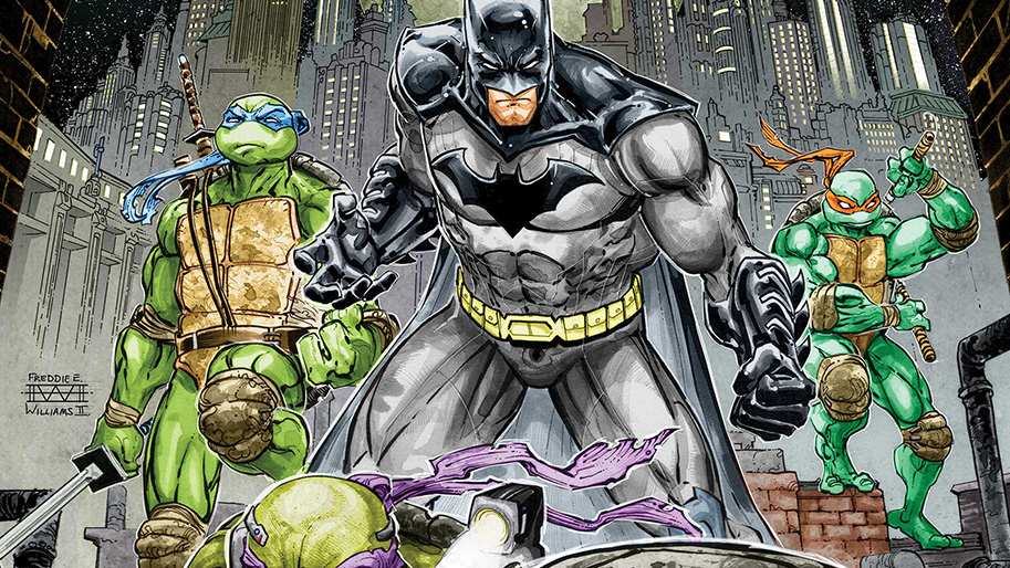 batman, teenage mutant ninja turtles, DC Comics
