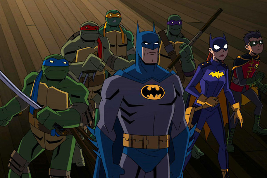 Batman vs. Teenage Mutant Ninja Turtles, Batman, Teenage Mutant Ninja Turtles