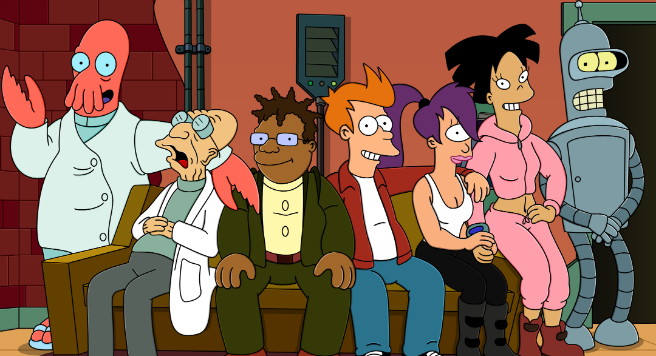Binge Watchin' TV Review, TV Review, Futurama, Animated, Sitcom, The Simpsons, Comedy, Science Fiction
