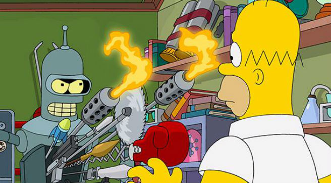 Binge Watchin' TV Review, TV Review, Futurama, Animated, Sitcom, The Simpsons, Comedy, Science Fiction