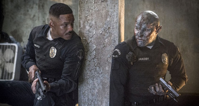 david ayer max landis  bright will smith joel edgerton netflix