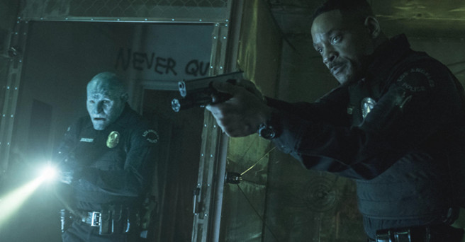 Bright Will Smith Joel Edgerton Netflix David Ayer Comic Con 2017