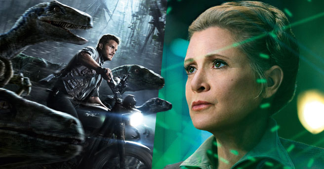 Jurassic World 2 Carrie Fisher Star Wars Episode IX Colin Trevorrow