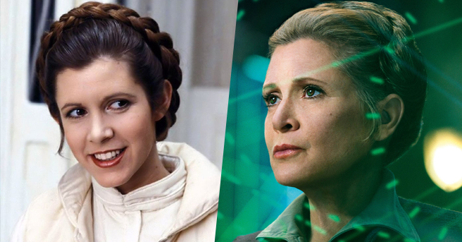 Carrie Fisher Star Wars The Last Jedi