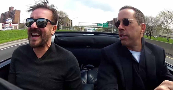 Jerry Seinfeld Comedians In Cars Getting Coffee Ricky Gervais Netflix