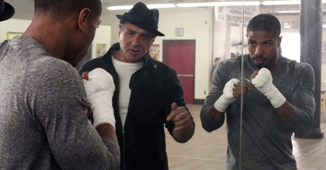 Creed 2 2018 Sylvester Stallone Michael B Jordan