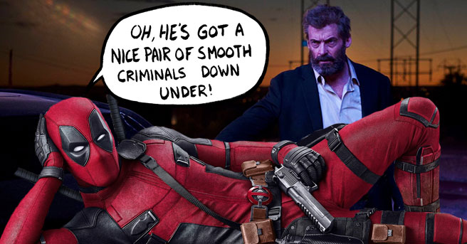 Deadpool Ryan Reynolds Logan Hugh Jackman
