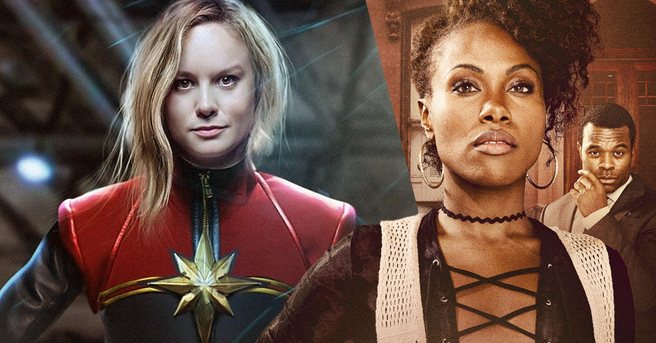 DeWanda Wise Brie Larson Captain Marvel