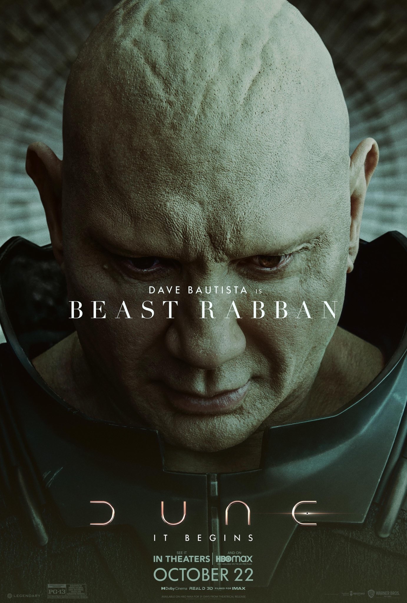 Dune character posters Dave Bautista