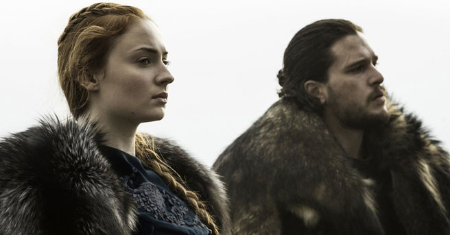 Game of Thrones Kit Harington Sophie Turner