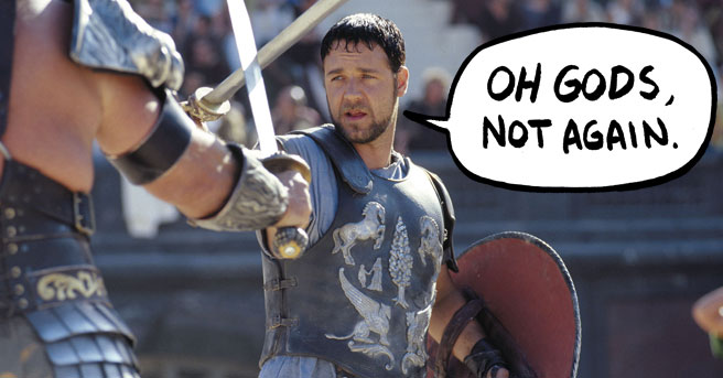 Russell Crowe Gladiator 2 Ridley Scott