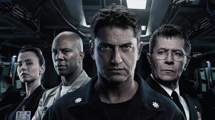 hunter killer gerard butler gary oldman linda cardellini common submarine adventure