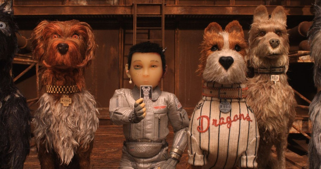 isle of dogs wes anderson bill murray bryan cranston stop motion animation