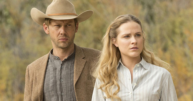 Westworld HBO Jimmi Simpson Evan Rachel Wood