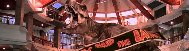 Jurassic Park banner