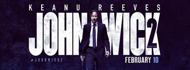 John Wick Chapter Two banner
