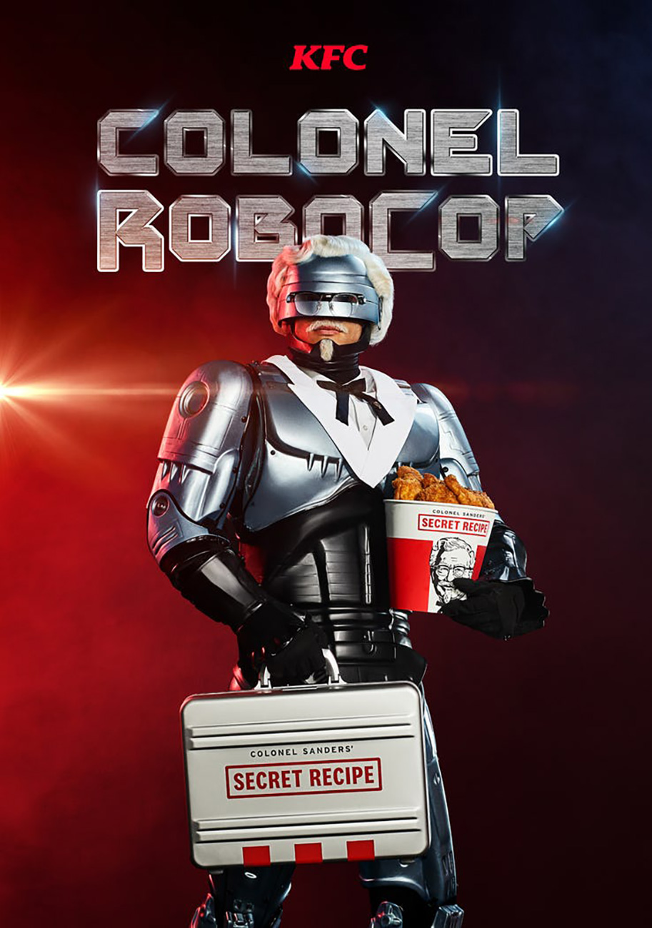 Robocop, KFC, chicken