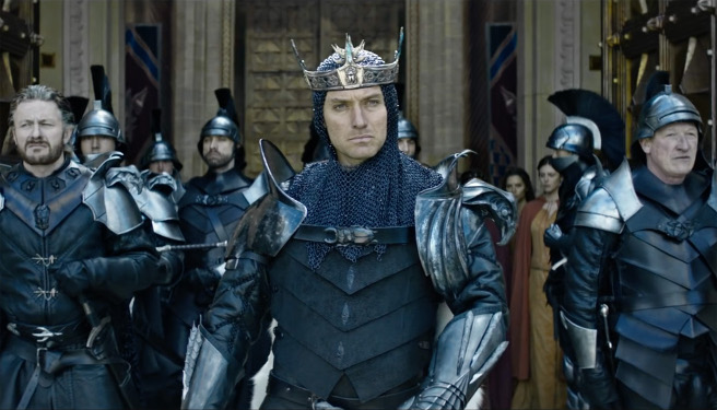 jude law king arthur charlie hunnam guy richie legend of the sword adventure action 2017