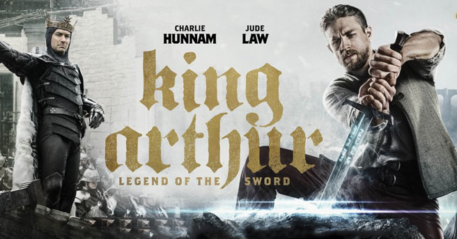 King Arthur Legend of the Sword Charlie Hunnam Jude Law