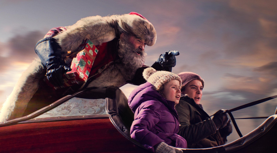 the christmas chronicles, kurt russell, santa claus, family, fantasy, joblo.com, joblo, 2018, netflix