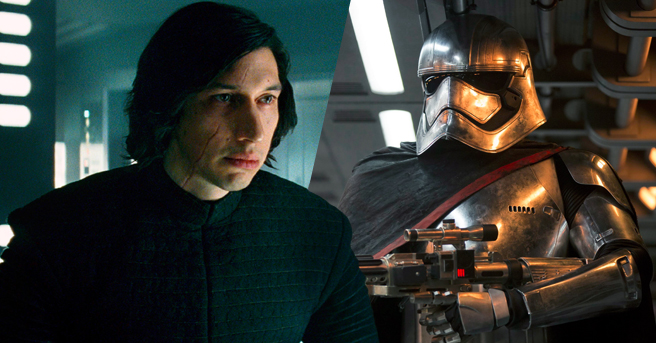 Star Wars: The Last Jedi Kylo Ren Captain Phasma Rian Johnson