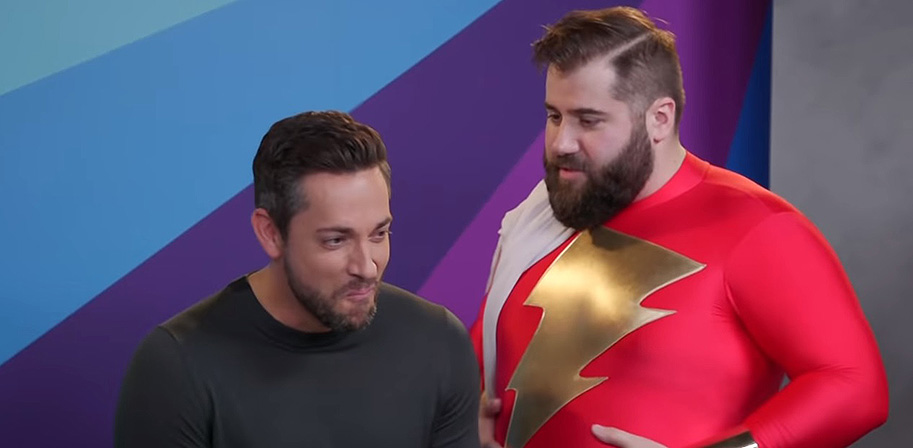 Zachary Levi, Smosh, Shazam!