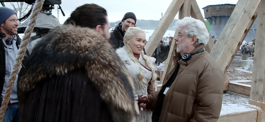 game of thrones, george lucas, emilia clarke