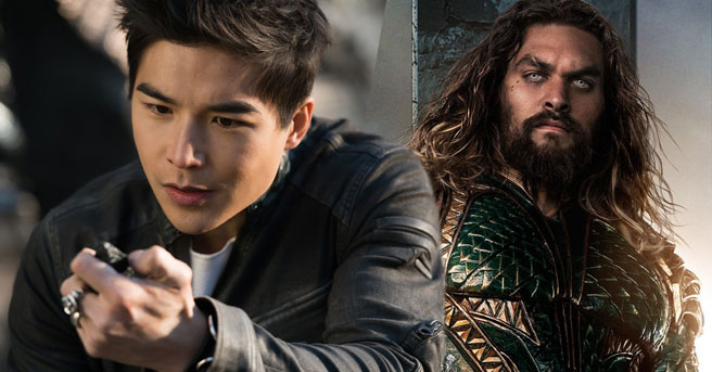 Ludi Lin Aquaman Jason Momoa