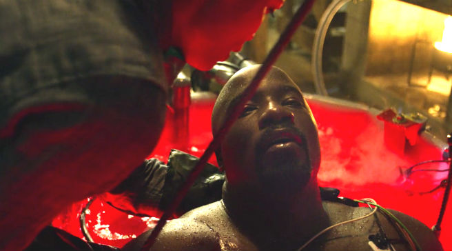 Alfre Woodard, comic book, Drama, Luke Cage, Luke Cage TV Review, Mahershala Ali, Marvel Studios, Marvel's Luke Cage, Mike Colter, Netflix, Rosario Dawson, Superhero, TV Review