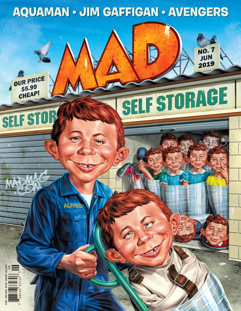 mad magazine, jim gaffigan, aquaman