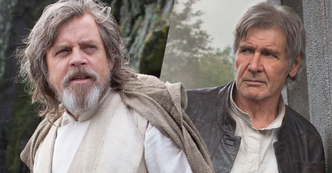 Mark Hamill Star Wars: The Force Awakens Harrison Ford