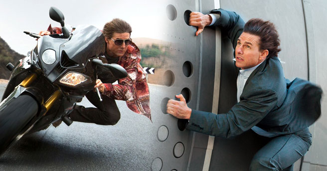 Tom Cruise Mission: Impossible stunts