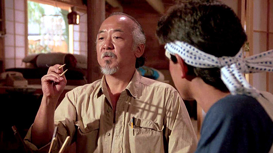 Cobra Kai, Mr. Miyagi, The Karate Kid