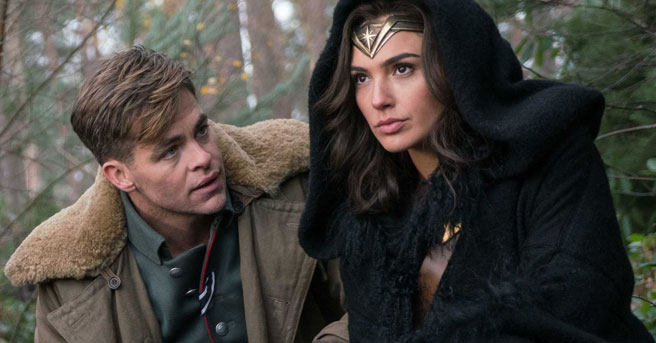Patty Jenkins Wonder Woman Gal Gadot Chris Pine
