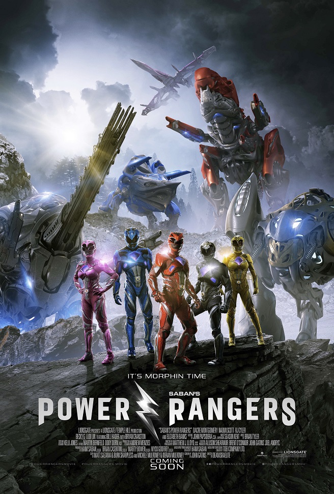 Power Rangers poster