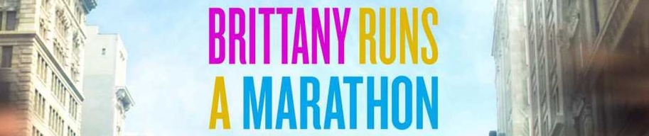 brittany runs a marathon banner