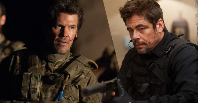Josh Brolin Benicio del Toro Soldado Sicario