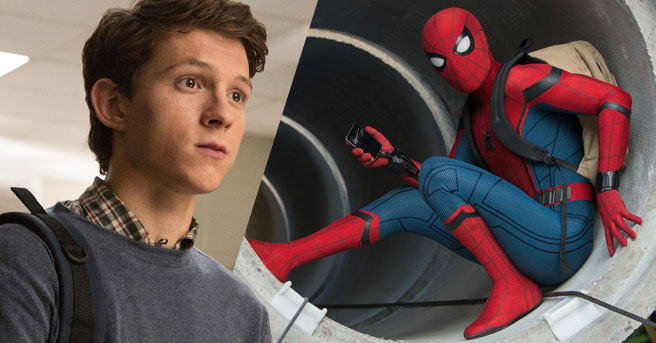 Tom Holland Spider Man Homecoming