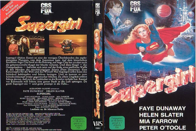Supergirl Faye Dunaway Helen Slater