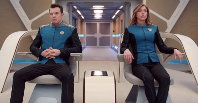 Seth MacFarlane The Orville Adrianne Palicki