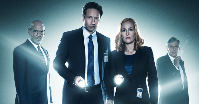 The X-Files David Duchovny Gillian Anderson