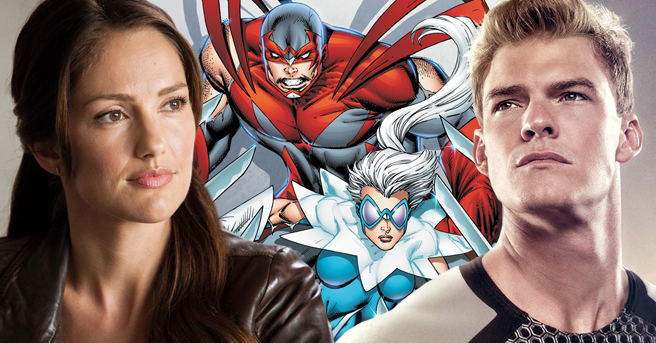 Alan Ritchson Minka Kelly Titans