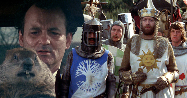 Groundhog Day Monty Python and the Holy Grail