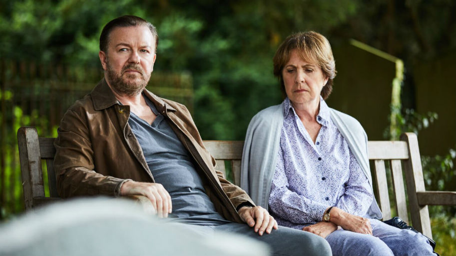 TV Review, After Life, Netflix, Ricky Gervais, Ashley Jensen, David Bradley, Penelope Wilton