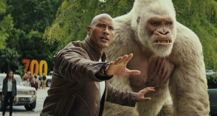 The UnPopular Opinion, Rampage, Action, Drama, Science Fiction, Malin Akerman, Dwayne Johnson, Naomie Harris, Jeffrey Dean Morgan