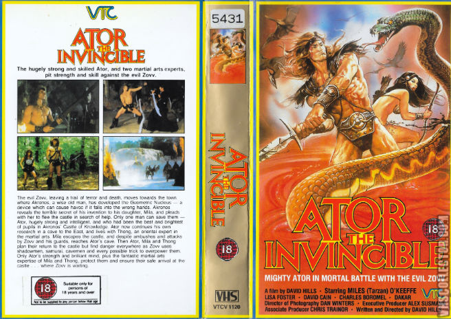 VHS Retro Art Round-up, JoBlo, Feature, Column, Movies, Retro, Classic, Lorenzo Lamas, Snakeeater, Headless Eyes, Creepozoids, Death Before Dishonor, Ator
