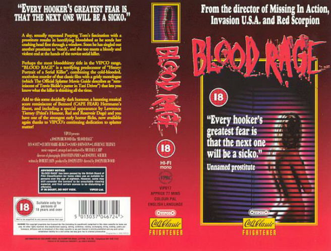 VHS Retro Art Round-up, VHS, Art, Horror, Blood Rage, Sidekicks, Dream Demon, Legend