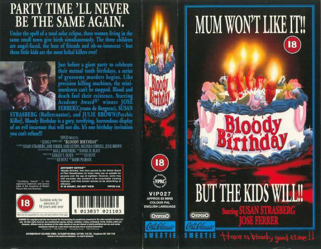 VHS Retro Art Round-up. VHS, Art, Horror, Comedy, Drama, Zombie High, Dream Lover, Retribution, Killer Party, Bloody Birthday